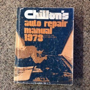 Chiltons Auto Repair Manual American Cars 1966-1973 Used Hardcover